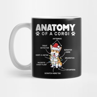 Corgi Anatomy Mug